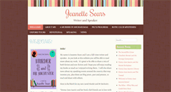 Desktop Screenshot of jeanettesears.com