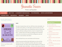 Tablet Screenshot of jeanettesears.com